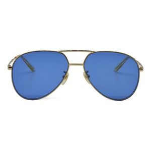 Gucci Gold Aviator Sunglasses Gg0356s - image 1